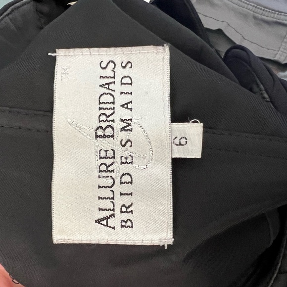 High low black bridesmaid dress - Picture 2 of 3